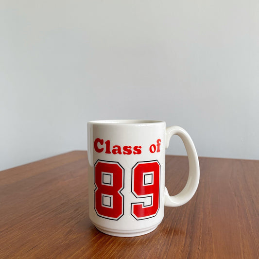 Vintage “Class of 89” Ceramic Mug