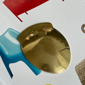 Mini Brass Pocket Change Dish