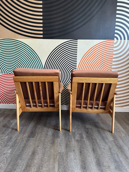 Vintage MCM Lounge Chairs
