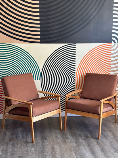 Vintage MCM Lounge Chairs