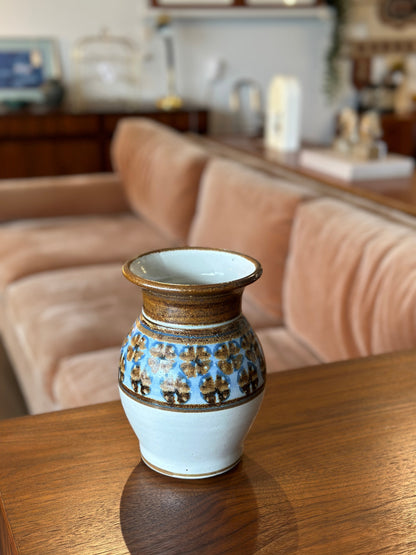 John Borrowman Signed Canada Studio Art Pottery Vase Notch Hill