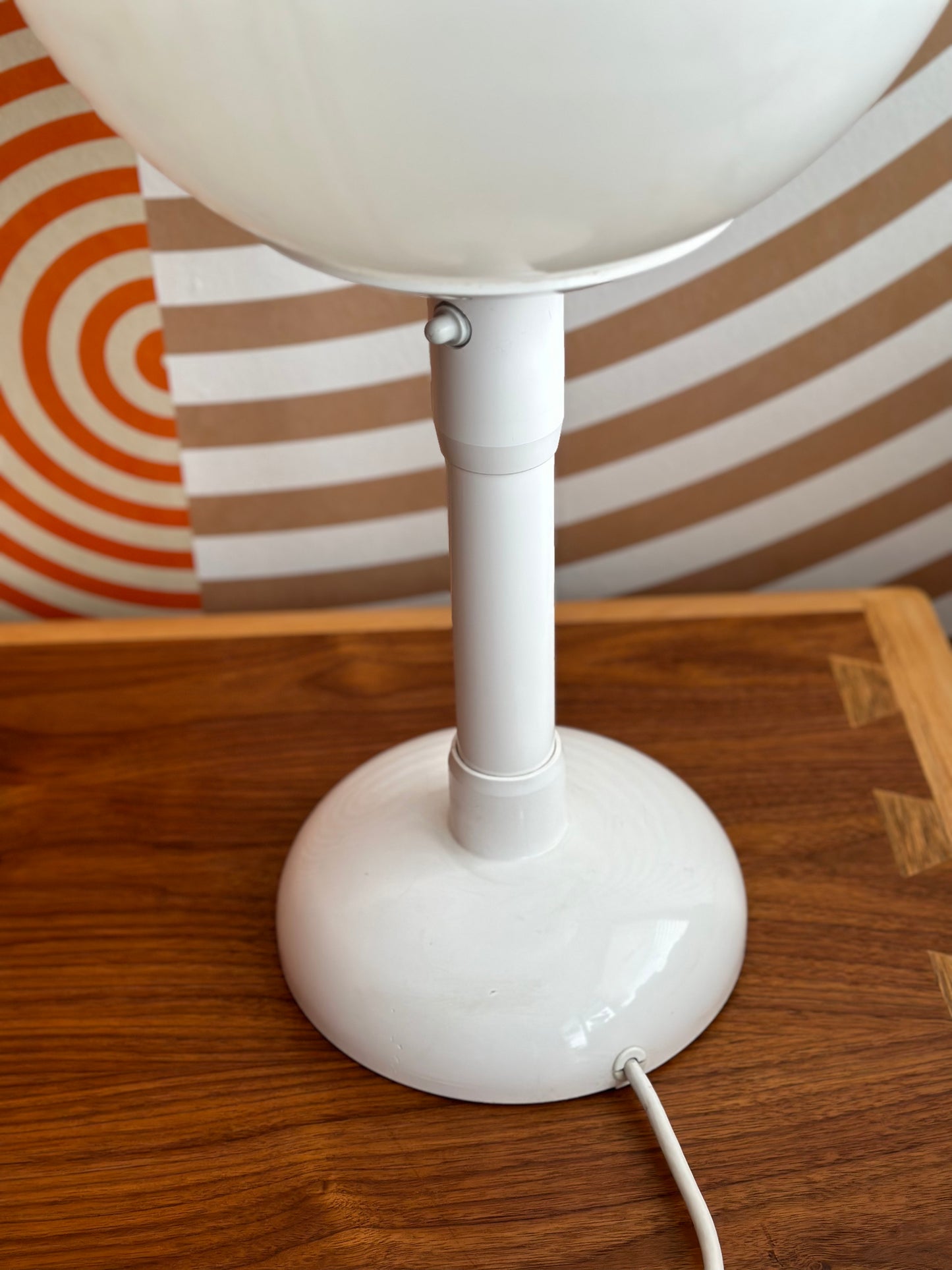 Vintage Space Age Olympia Globe Table Lamp