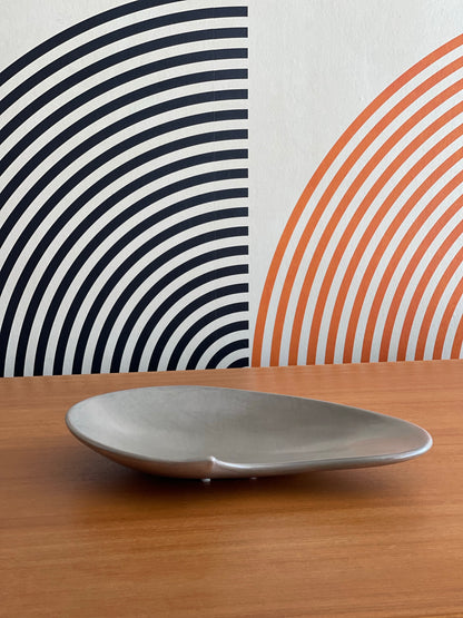 Large Organic Shaped Ceramic Plate