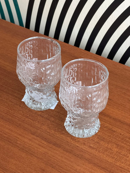 Pair of Ravenhead Siesta Ice Bark Glasses