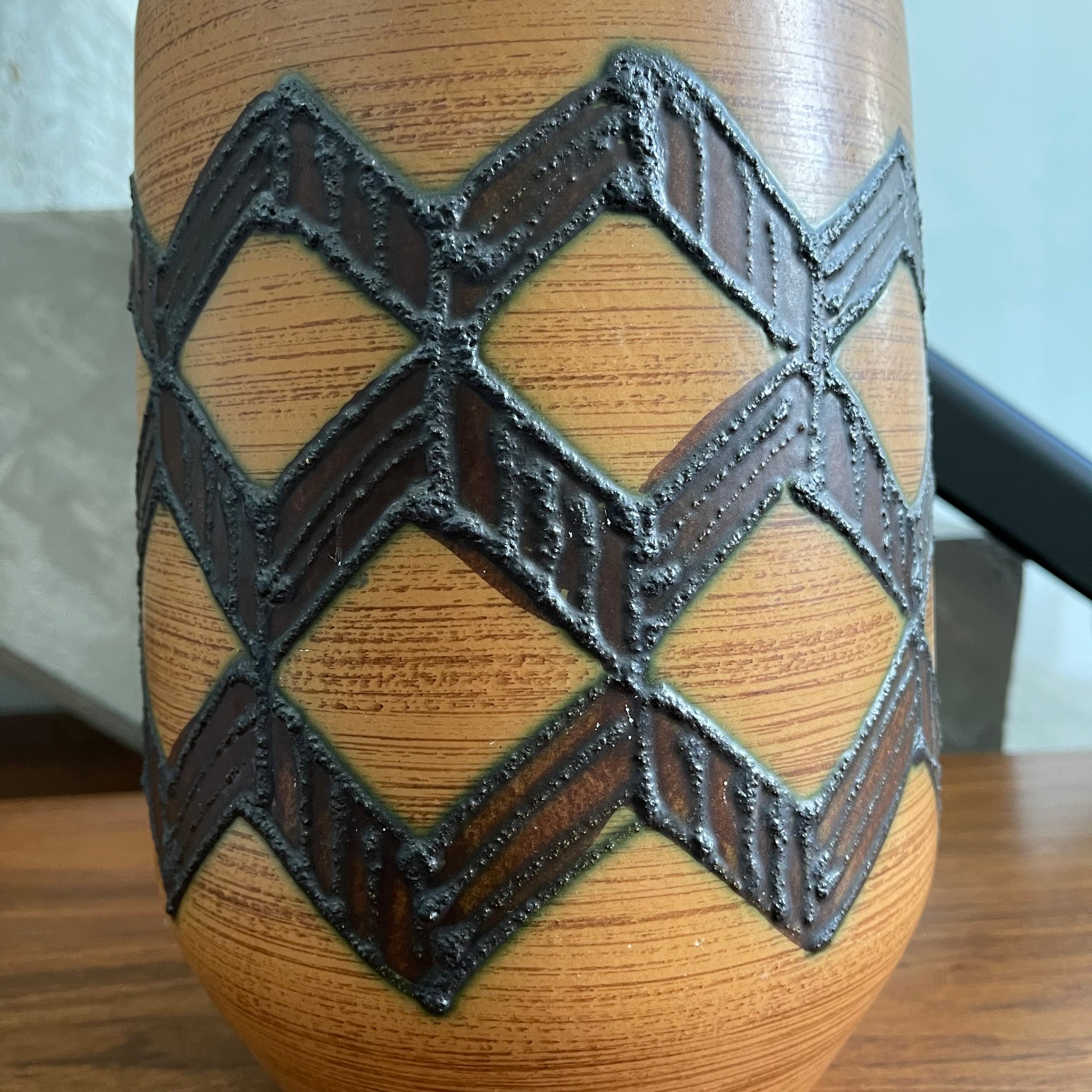 Vintage East Germany Pottery Vase