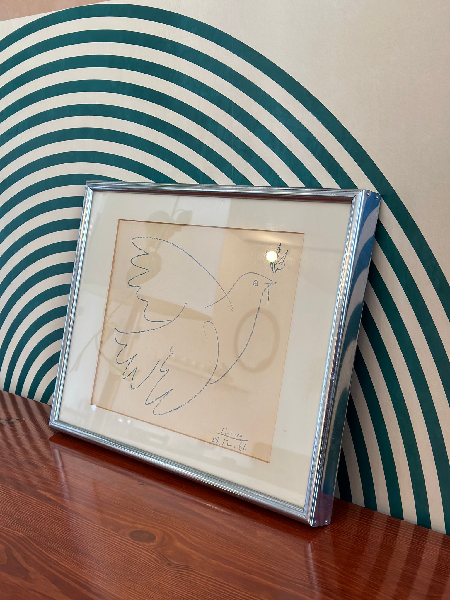 Vintage Picasso’s Iconic “Dove Of Peace” Lithograph