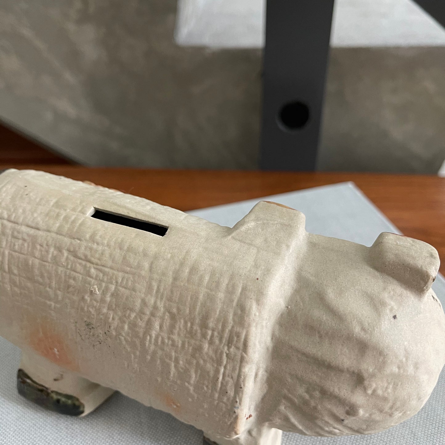 Studio Pottery Piggy Bank